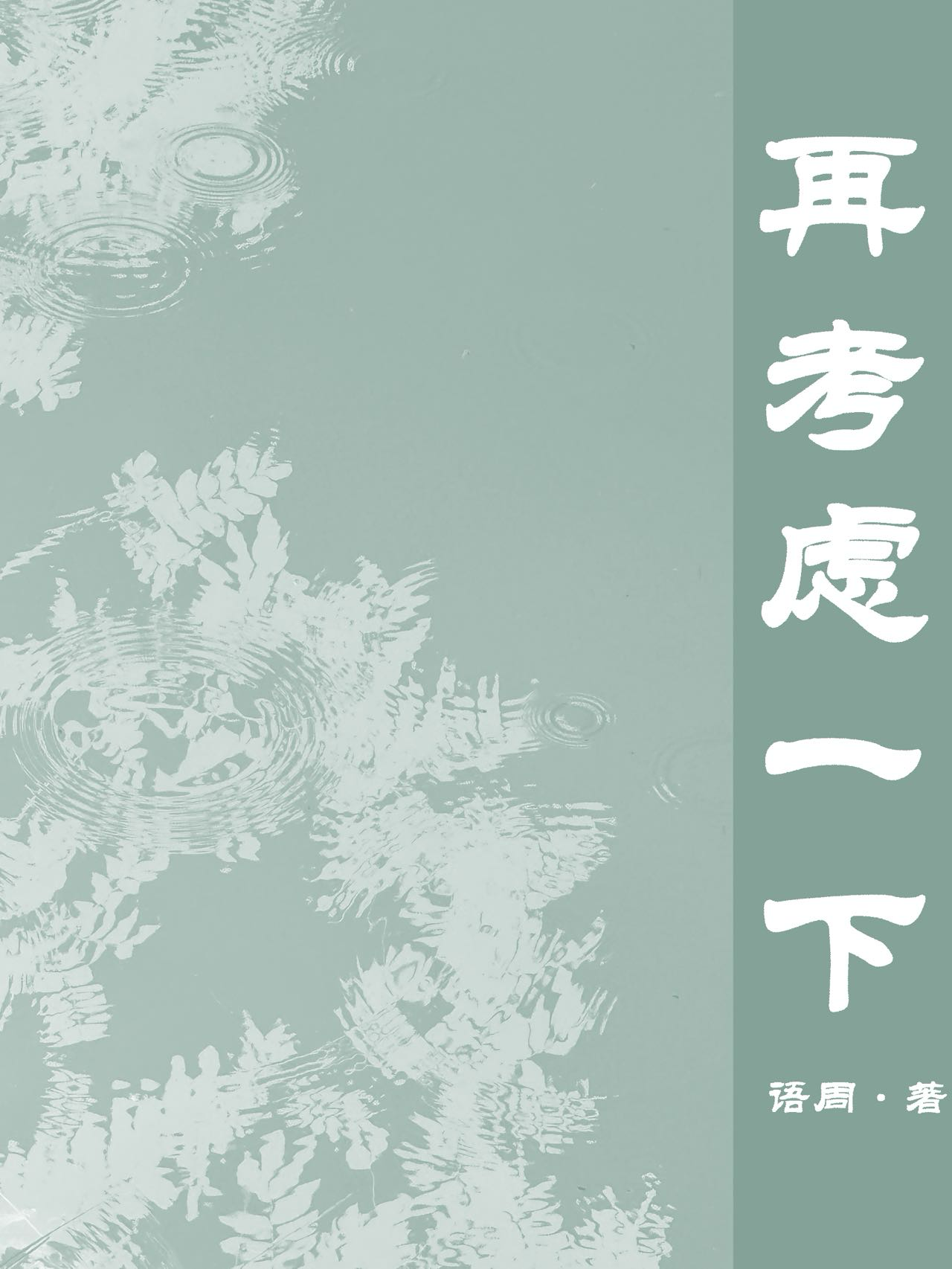 再考虑一下什么意思